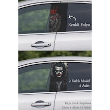 Aracınıza Özel Stil Detayı Kapı Direk Folyo Sticker Etiket