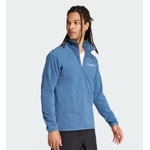 Adidas Mt Ess Hz Fl Erkek Mavi Sweatshırt Giyim Jp0786