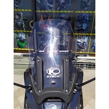 Zeus Motor 2005-2011 Kymco Xciting 250 500 Açık Füme Ön Cam 60cm 4mm Motosiklet Camı Çok Renkli