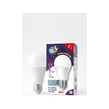 Haz Solar 12 Volt 10 Watt Dc Led Ampul 6 Adet E27 Duy - Karavan, Kamp, Güneş Paneli, Akü Ile Çalışan Tasarruflu Ampul Seti