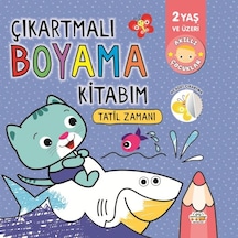 Çıkartmalı Boyama Kitabım-tatil Zamanı - Ccgx-880853