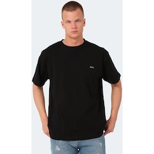 Slazenger KULANA Oversize Erkek Oversıze Siyah Tişört