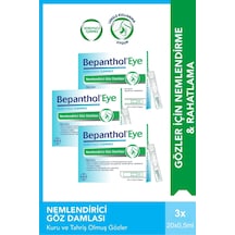 Bepanthol Eye Nemlendirici Göz Damlası Tekli Doz 0.5ml X 20 Flakon X 3 Adet