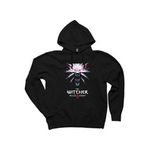 The Witcher Wild Siyah Kapşonlu Sweat Siyah