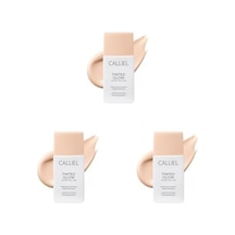 Calliel Günlük Renkli Likit Güneş Kremi Hafif Yapı Ton Eşitleyen Spf 50 01-50 Ml 3 Paketi 0