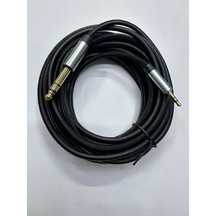 3.5 Mm 6.3 Mm Stereo Aux Kablo Aux Amfi Kablosu 3m