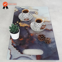 Decorita Cam Tepsi Stark Mermer 29Cm X 52Cm
