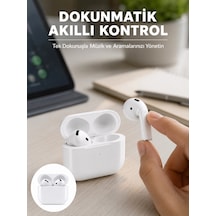 Kaliteli Ucuz İos Ve Android Uyumlu Tws Bluetooth Kulaklık Anc Özelliği Yeni Nesil