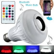 Akıllı Rgb Bluetooth Hoparlör Led Ampul