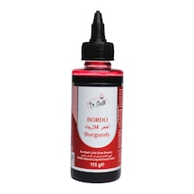 Su Bazlı Likit Gıda Boyası Bordo 115 Gr Şeker Hamuru, Krema Ve Pasta Dekorasyonu İçin