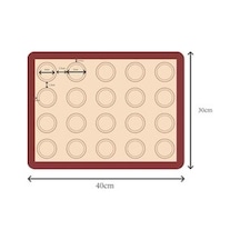 EPİNOX SİLİKON MAKARON MATI 40X30 CM (SMM-43)