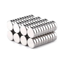 Ø6x2 Mm Neodyum Yuvarlak Disk Magnet - 100 Adet