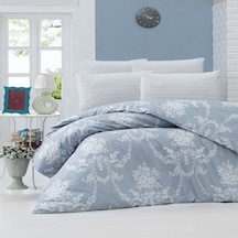 Komfort Home Tek Kişilik Ranforce Nevresim Takımı (Gloria Blue)