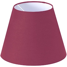 Abajur Başlık Bordo Konik Şapka 25x15x20 CM Dekoratif Tasarım Bordo