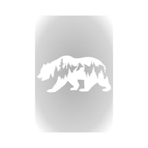 30Cm Beyeaz Ayı Off Road Bear Off Road Doğa Hayvan Oto Sticker