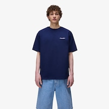 Napapijri S-fluorite Erkek Lacivert T-shirt Np0a4g2fb2q1