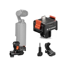 K&f Concept Osmo Pocket 3 / 4 Osmo Pocket 4 Için Şarj Soketli Stand Type-c