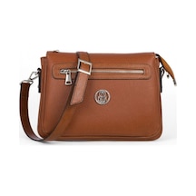 Bilik Deri Taba Rölax Kadın Çapraz Askılı Çanta Dlr 117 Taba