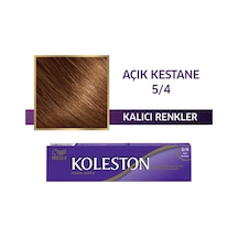 Koleston Single Tüp Saç Boyası 5/4 Açık Kestane Koleston Single Tüp Saç Boyası 5/4 Açık Kestane