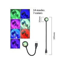 Led  Günbatımı Lamba Projektör Ev Dekor Gece  TaşınabilirDuvar Fotoğrafçılığı Neon Işıkları 7 Renk Gün Batımı Çok Renkli