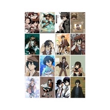 Anime - Bungoi Stray - Ranpo Desenli Tasarım 16' L Fotokart Seti
