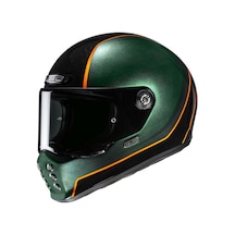 Hjc V10 Hodu MC47 Kapalı Motosiklet Kaskı Yeşil