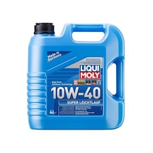 Liqui Moly Lıquı Moly 10W40 Motor Yağı Süper Sentetik Super Leıchtlauf 4 Litre (9504)