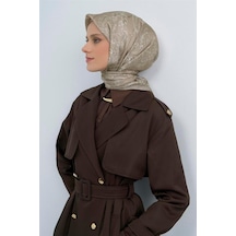 Armine İpek Eşarp 2026 Yaz - 9537-54 Soft Vizon Sura
