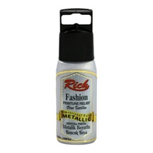 Rich 60 ML 906 Metalik Gümüş Boyutlu Boncuk Akrilik Boya Gümüş