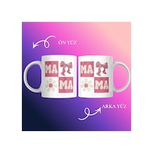 Kişiye Özel Kupa Bardak Anne Temalı Yeni Tasarım Anne-3 Anne-3