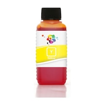 QC Epson EcoTank ET 2500 Uyumlu Yazıcı Mürekkebi 100ml Y Yellow Sarı Dye
