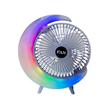 S24 Taşınabilir Masaüstü Mavi Usb Fan