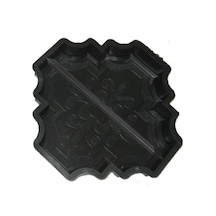 Plastik Parke Taşı Kalıbı Tekli Büyük Orkide 1/2 4,5 Cm (10 Ad)