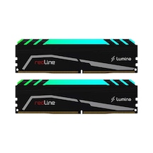 Redlıne Lumina - Ddr4 Rgb Oyun Dram - 16gb 2x8gb Udımm Bellek Kiti - 3200mhz Pc4-25600 Cl-16-288-pin 1.35v Masaüst