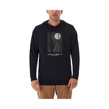 Columbia Csc Linear Drifts Erkek Kapüşonlu Sweatshirt-7445 Siyah