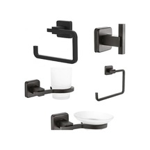 Mk Yale Banyo Aksesuar 5 Li Set Siyah Siyah