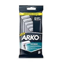 4 Adet Arko Tıraş Bıçağı T1 Poşet 5'li