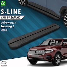 S-dizayn Vw Touareg 3 S-line Siyah Yan Basamak 193 Cm 2018 Üzeri A+ Kalite
