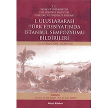1. Uluslararası Türk Edebiyatında Istanbul Sempozyumu N11.44
