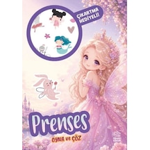 Prenses - Oyna Ve Çöz Çıkartmalı Etkinlik Kitabı - Dppq-901234