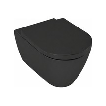 Serel Sapphire Asma Klozet Mat Siyah 51,5x35,5 - Sp26adl050h Diğer