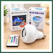Bezos Bluetooth'lu Hoparlörlü Led Ampul Bzs01 Standart