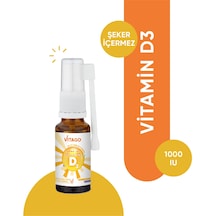 Vitago Daily Vitamin D3 1000 IU Sprey Takviye Edici Gıda 20 ML