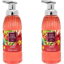 Eyüp Sabri Tuncer Zeytinyağlı Amber Köpük Sabun 500ml X 2 Adet