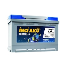 İnci 12V 72 Ah Amper 700 Formul A Taurus Akü