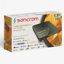 Sencrom Redro Box 4K Plus 16 GB Android Tv Uydu Alıcı