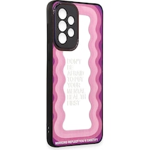 Samsung Uyumlu Galaxy A53 5g Kılıf Mirror Desenli Kapak Desen 11