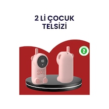 Uzun Menzilli Bebek Telsizi Vox Modlu, Renkli Lcd Ekranlı - Lisinya