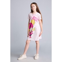 Defacto Super 1 Takım Kısa Kollu Elbise Kız Çocuk H7992a826smpn96 Pembe-pn96