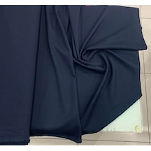 Ince Likralı Jorjet Krep Kumaş Elbise Etek Takımlık Lacivert F1 (518333787)